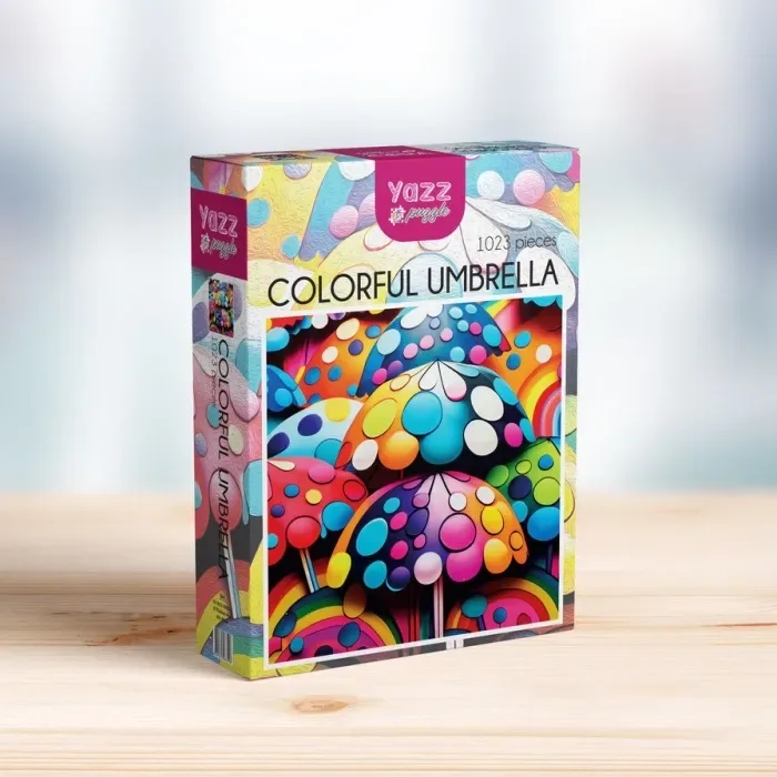 Colorful Umbrella - 1000 pièces de Yazz Puzzle – boîte 2 sur 2