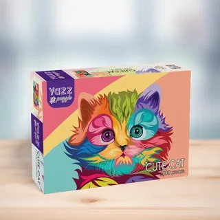 Cute Cat - 1000 pièces de Yazz Puzzle – boîte 2 sur 2