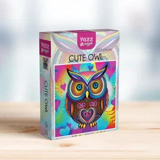 Cute Owl - 1000 pièces de Yazz Puzzle – boîte 2 sur 2