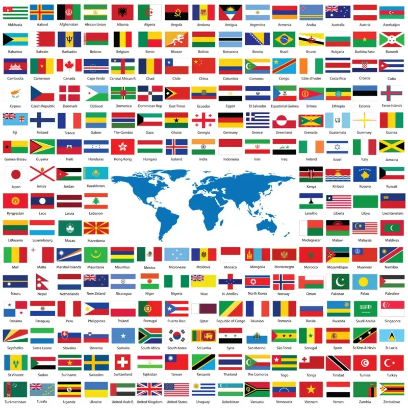 Flags - 1000 pièces from Yazz Puzzle – box 1 of 2
