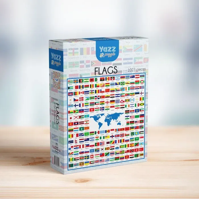 Flags - 1000 pièces from Yazz Puzzle – box 2 of 2