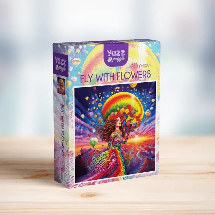 Fly With Flowers - 1000 pièces van Yazz Puzzle – doos 2 van 2