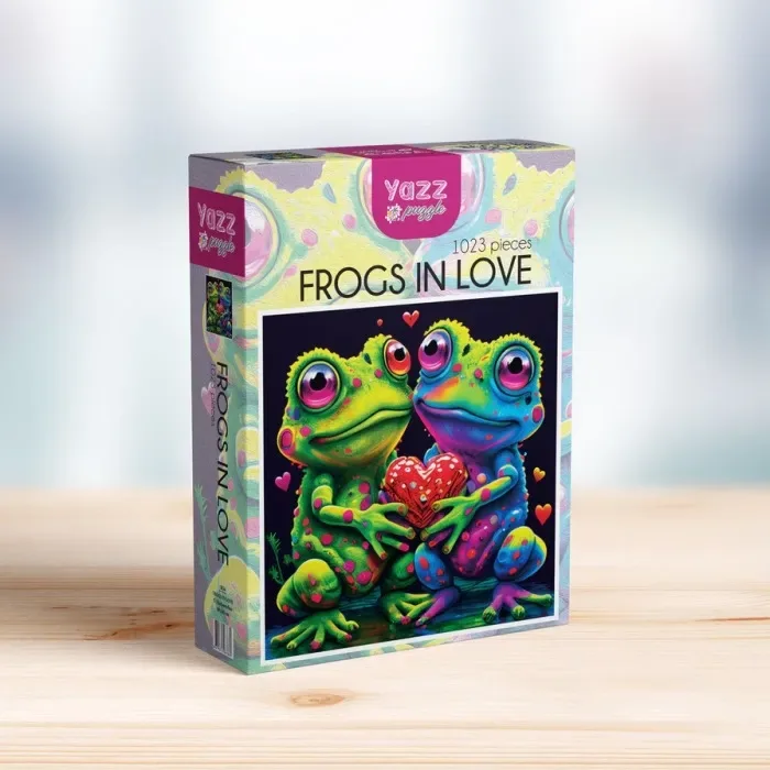 Frogs In Love - 1000 pièces van Yazz Puzzle – doos 2 van 2