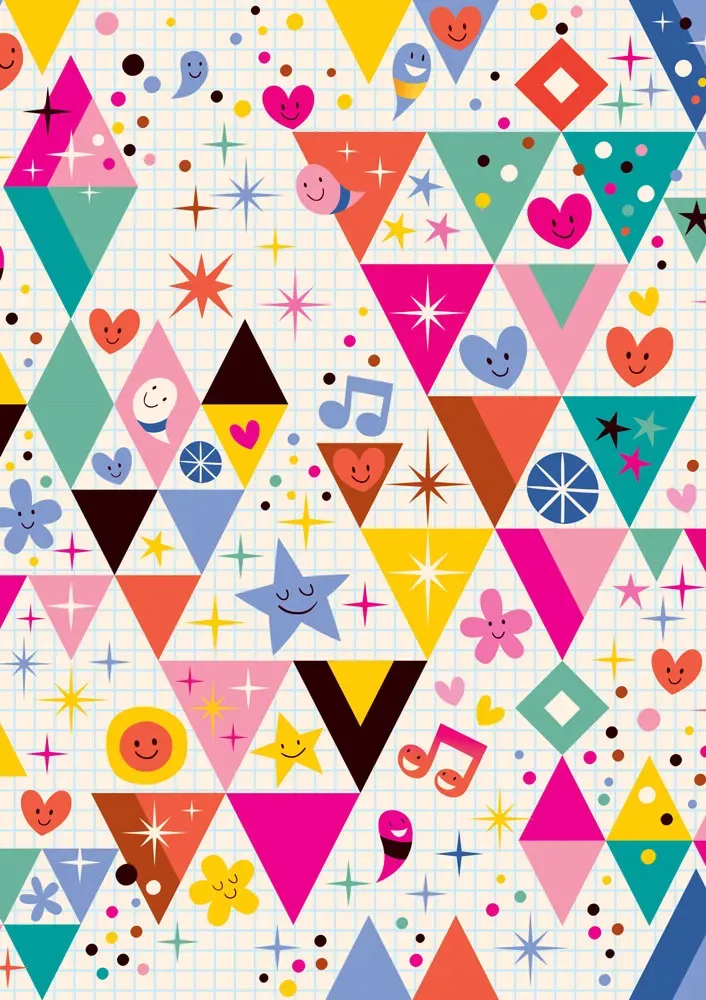 Fun Triangles - 1000 pièces van Yazz Puzzle – doos 1 van 2