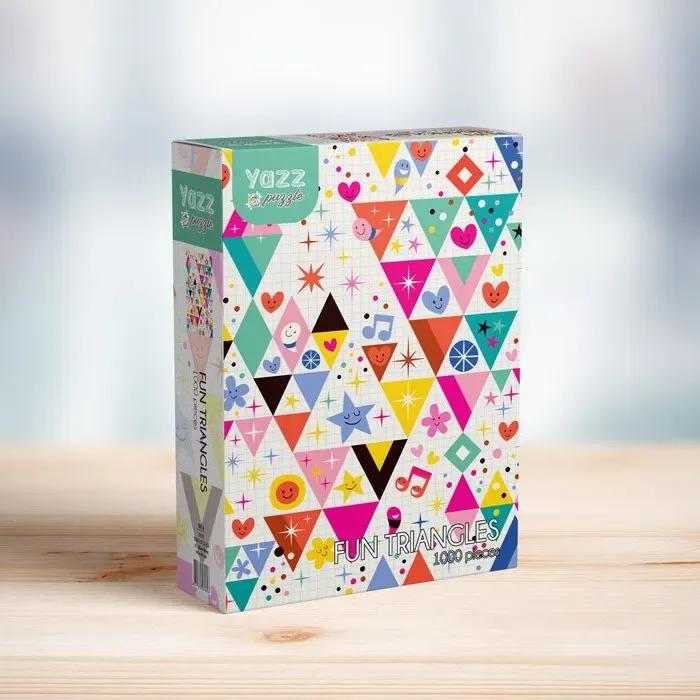 Fun Triangles - 1000 pièces van Yazz Puzzle – doos 2 van 2