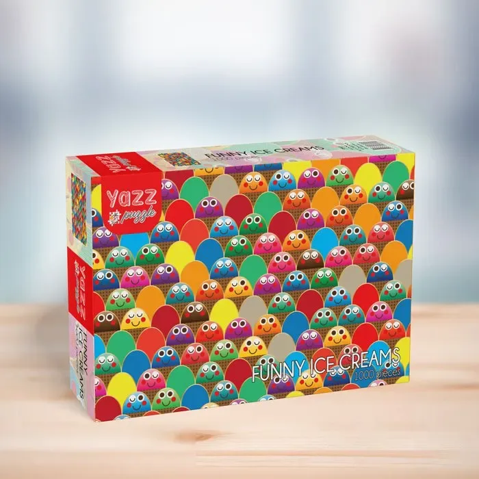 Funny Ice Creams - 1000 pièces from Yazz Puzzle – box 2 of 2