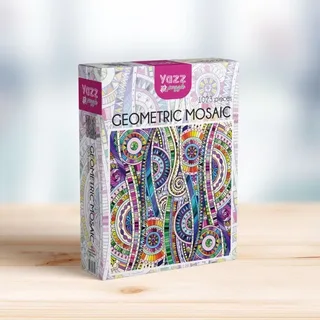 Geometric Mosaic - 1000 pièces van Yazz Puzzle – doos 2 van 2