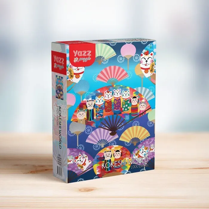 Kokeshi World - 1000 pièces from Yazz Puzzle – box 2 of 2