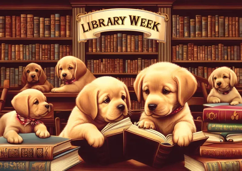 Library Week - 1000 pièces from Yazz Puzzle – box 1 of 2