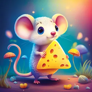 Lovely Mouse - 1000 pièces van Yazz Puzzle – doos 1 van 2
