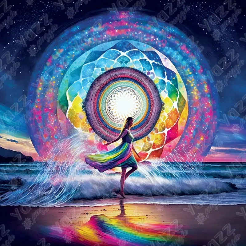 Mandala Dance - 1000 pièces van Yazz Puzzle – doos 1 van 2