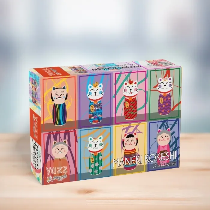 Maneki Kokeshi - 1000 pièces from Yazz Puzzle – box 2 of 2
