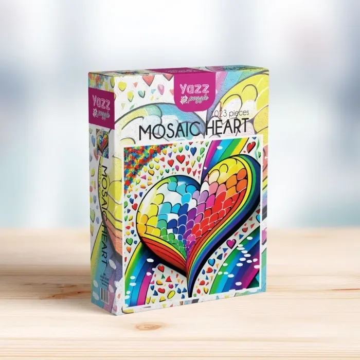 Mosaic Heart - 1000 pièces van Yazz Puzzle – doos 2 van 2