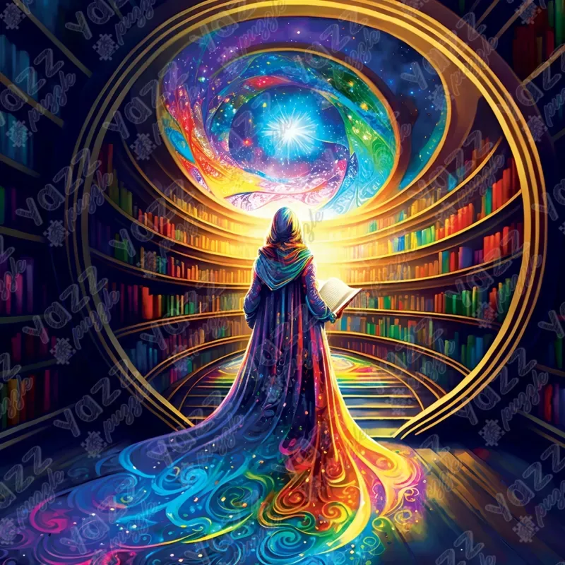 Multiversal Library - 1000 pièces van Yazz Puzzle – doos 1 van 2