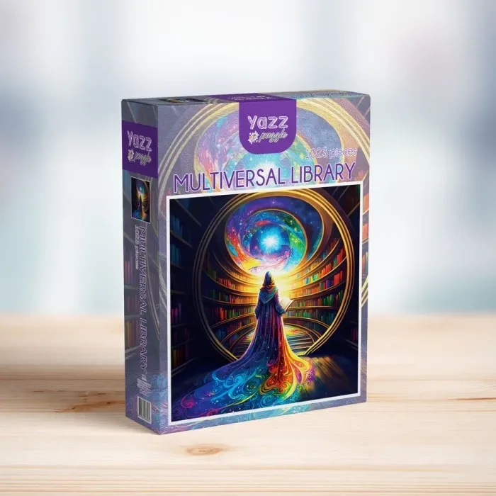 Multiversal Library - 1000 pièces van Yazz Puzzle – doos 2 van 2