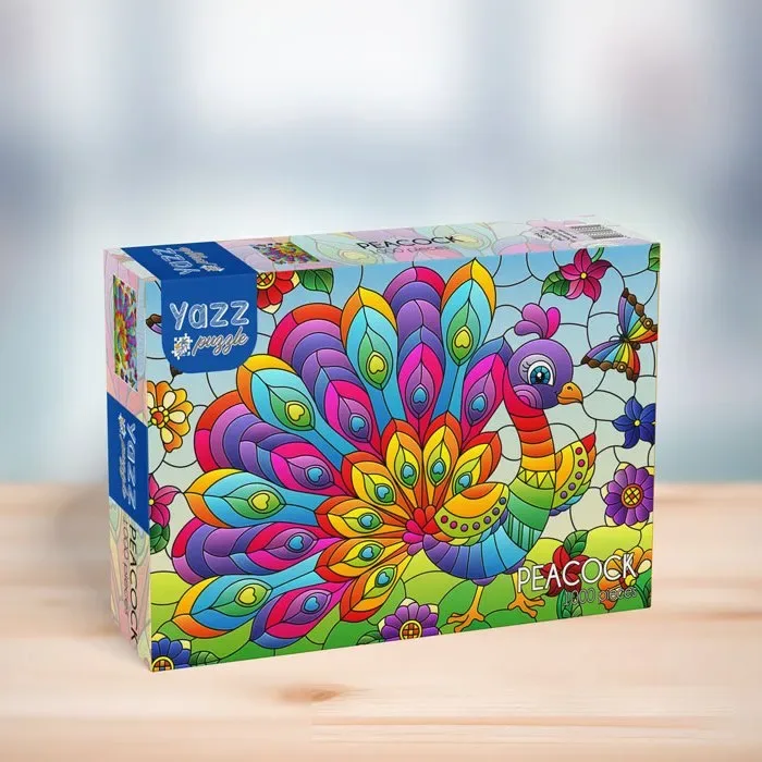 Peacock - 1000 pièces from Yazz Puzzle – box 2 of 2