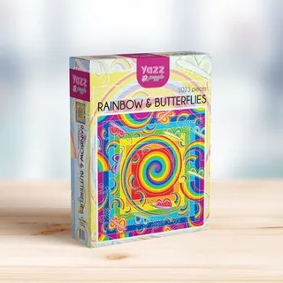 Rainbow & Butterflies - 1000 pièces van Yazz Puzzle – doos 2 van 2