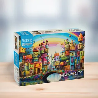 Rainbow City - 1000 pièces van Yazz Puzzle – doos 2 van 2