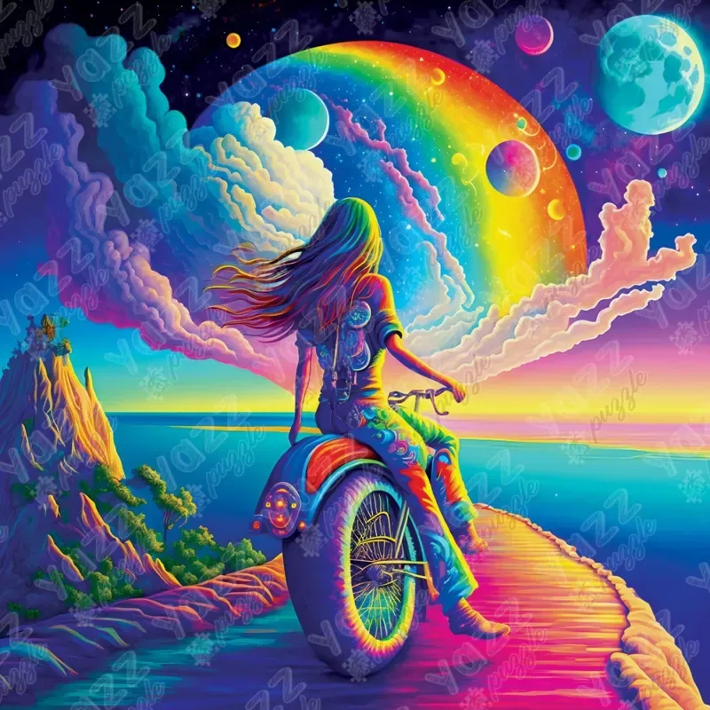 Rainbow Ride - 1000 pièces from Yazz Puzzle – box 1 of 2