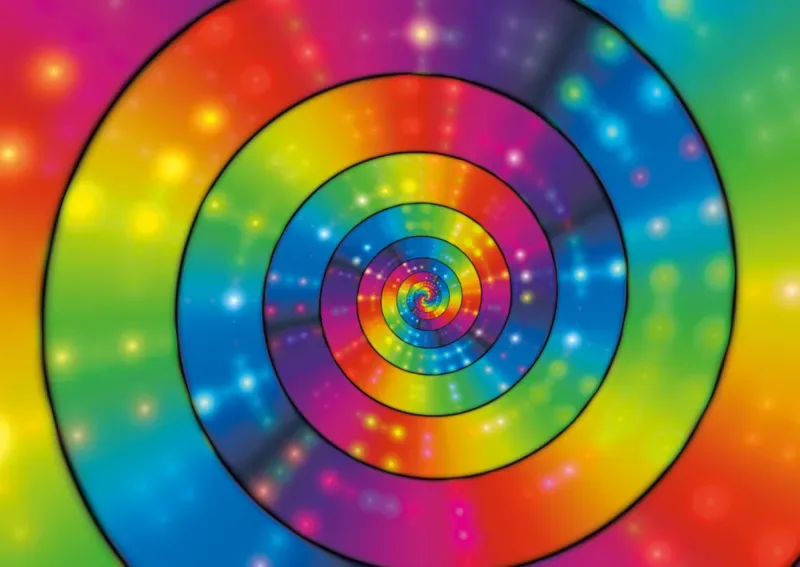 Spiral Lights - 1000 pièces de Yazz Puzzle – boîte 1 sur 2