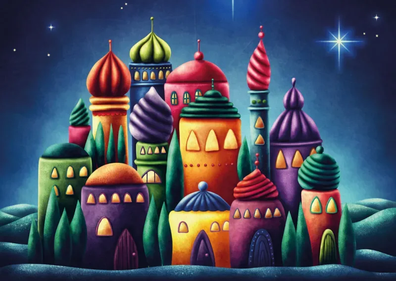 Star of Bethlehem - 1000 pièces de Yazz Puzzle – boîte 1 sur 2