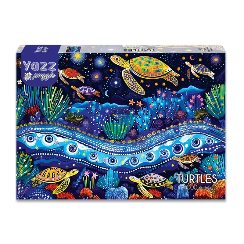 Tortues - 1000 pièces de Yazz Puzzle – boîte 2 sur 2