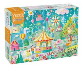 Ville Haute en Couleur - 1000 pièces de Yazz Puzzle – boîte 2 sur 2