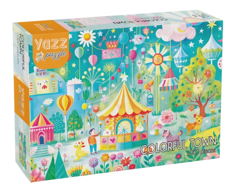 Ville Haute en Couleur - 1000 pièces de Yazz Puzzle – boîte 2 sur 2