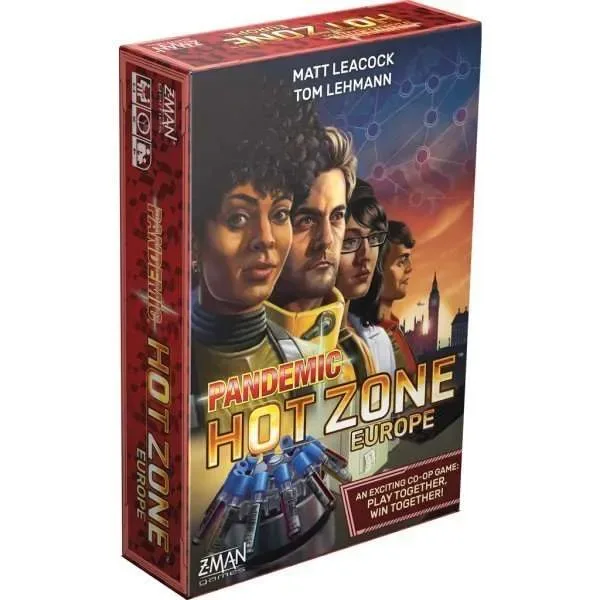 Pandemic Hot Zone - Europe from Z-Man Games – box