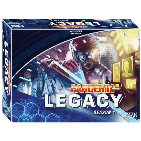 Pandemic Legacy Season 1 Blue fra Z-Man Games – æske