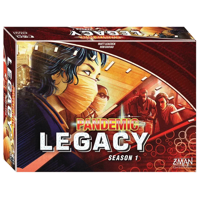 Pandemic Legacy Season 1 Red from Z-Man Games – box