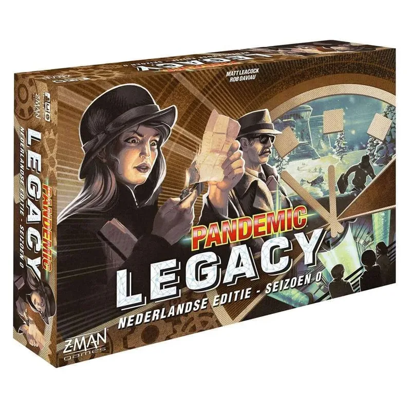 Pandemic Legacy Seizoen 0 - NL von Z-Man Games – Schachtel