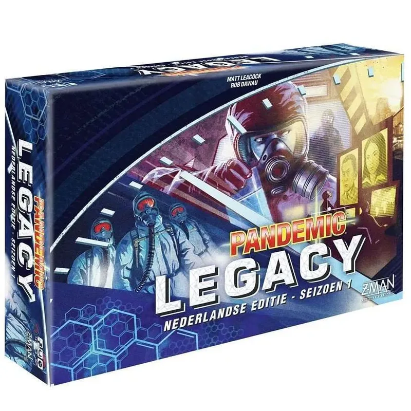 Pandemic Legacy Seizoen 1 Blue - NL from Z-Man Games – box