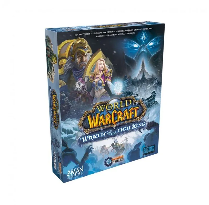 Spiel, World of Warcraft® - Wrath of the Lich King - Ein Brettspiel mit dem Pandemic-System - deutsch fra Z-Man Games – æske
