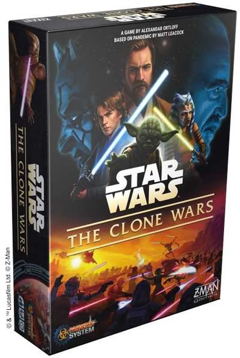 Star Wars: The Clone Wars - A Pandemic System Game - Engelstalig from Z-Man Games – box