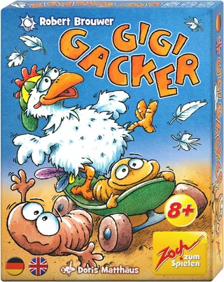 Spiel Gigi Gacker, Familienspiel, Made in Germany de Zoch, édition Multicolore – boîte 1 sur 5
