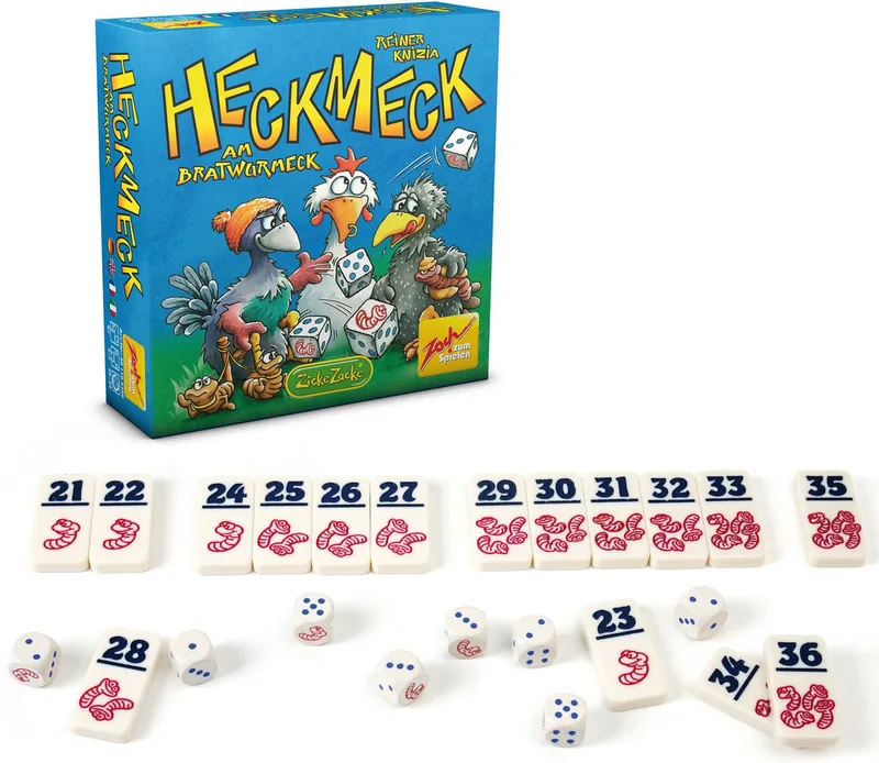 Spiel Heckmeck am Bratwurmeck från Zoch, utgåva Bunt – kartong