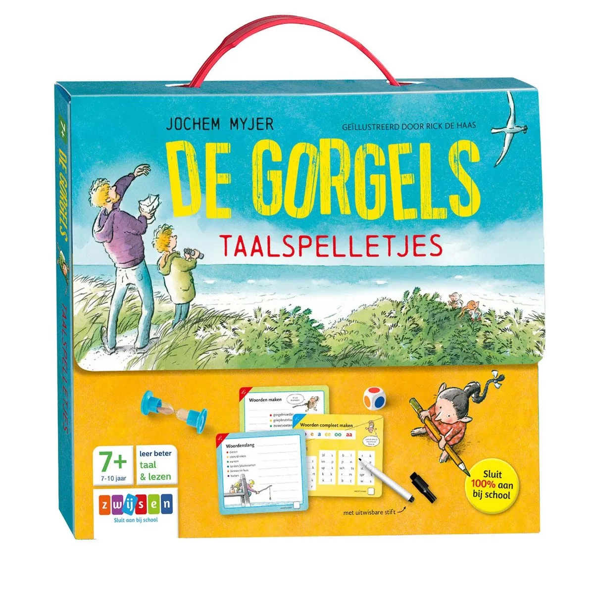 De Gorgels - De Gorgels taalspelletjes koffer från Zwijsen – kartong