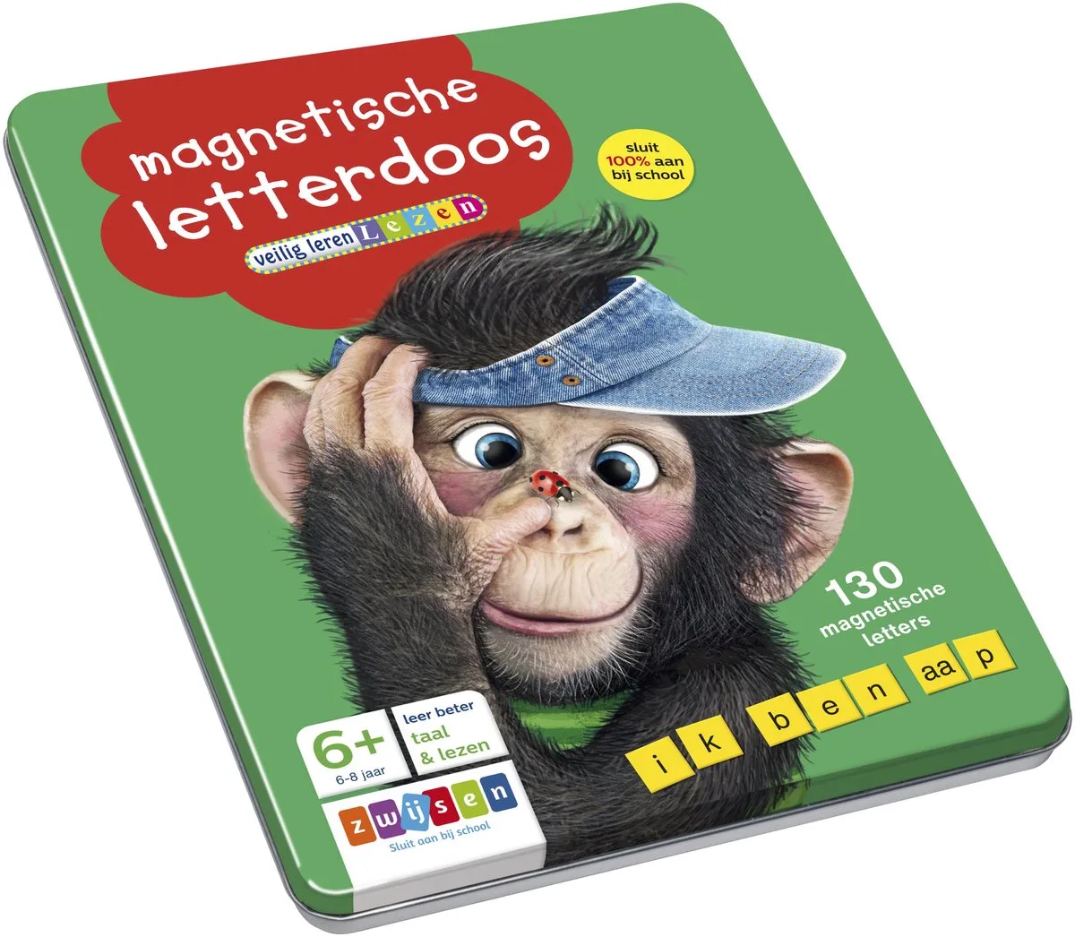 Veilig leren lezen edutainment - Magnetische letterdoos Veilig leren lezen från Zwijsen – kartong