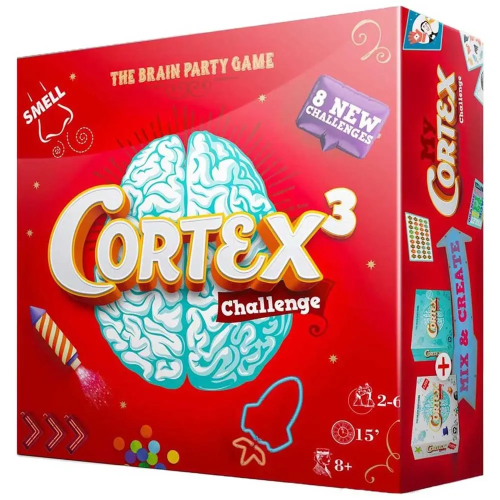 Cortex 3 Challenge Brætspil fra Zygomatic – æske
