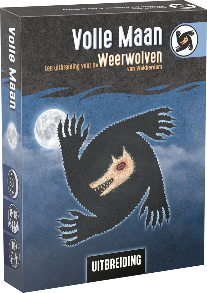 De Weerwolven Van Wakkerdam Volle Maan - uitbreiding - Kaartspel von Zygomatic – Schachtel