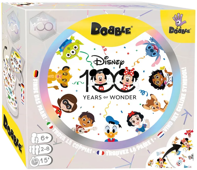 Dobble - Disney editie - Kaartspel von Zygomatic – Schachtel
