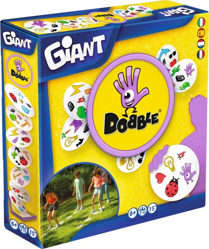 Dobble Giant - Bordspel - 6+ de Zygomatic – boîte