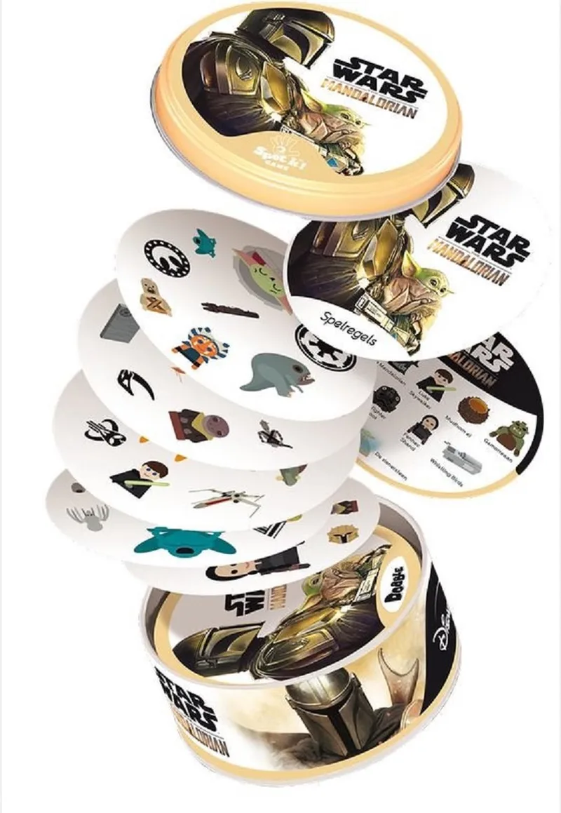 Dobble Star Wars: The Mandalorian van Zygomatic – doos