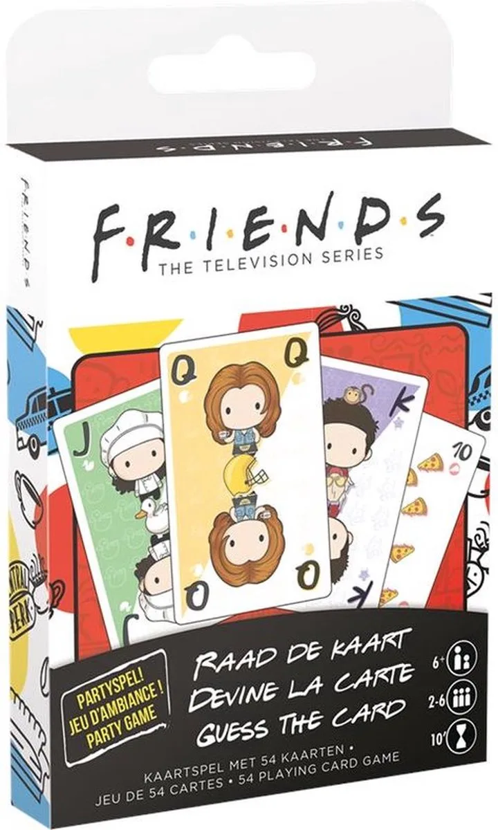 Friends Raad de Kaart - Kaartspel von Zygomatic – Schachtel