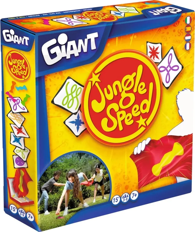 Jungle Speed Giant - Kaartspel - 7+ von Zygomatic – Schachtel