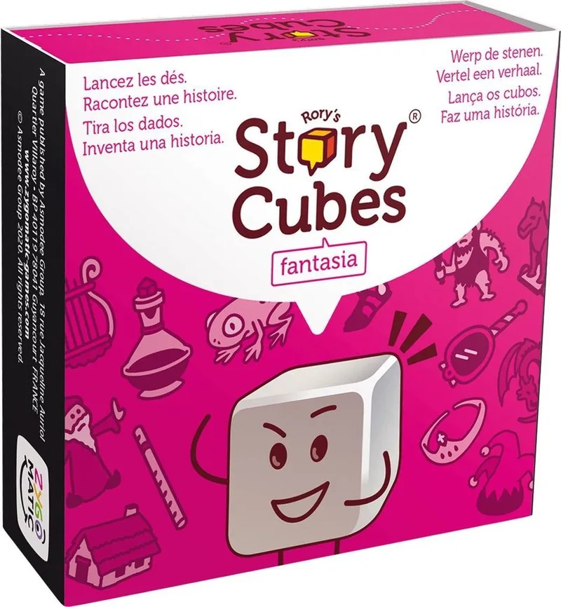 Rory's Story Cubes - Dobbelspel from Zygomatic, Fantasia edition – box