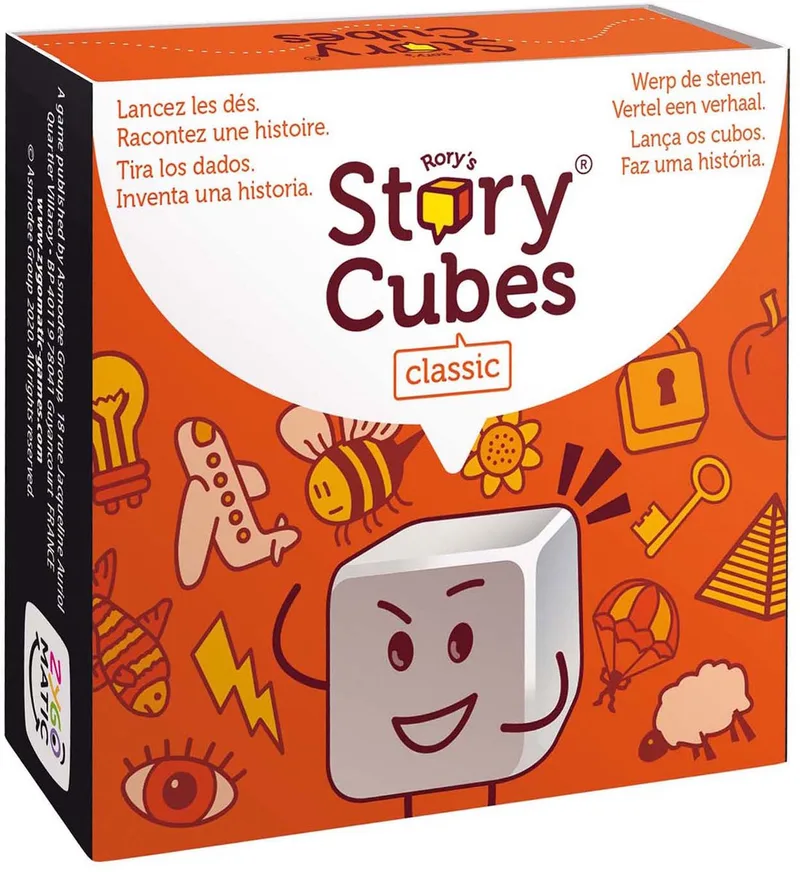 Rory's Story Cubes - Educatief Dobbelspel - Creatief Spel voor Kinderen vanaf 6 Jaar von Zygomatic, Ausgabe Classic – Schachtel