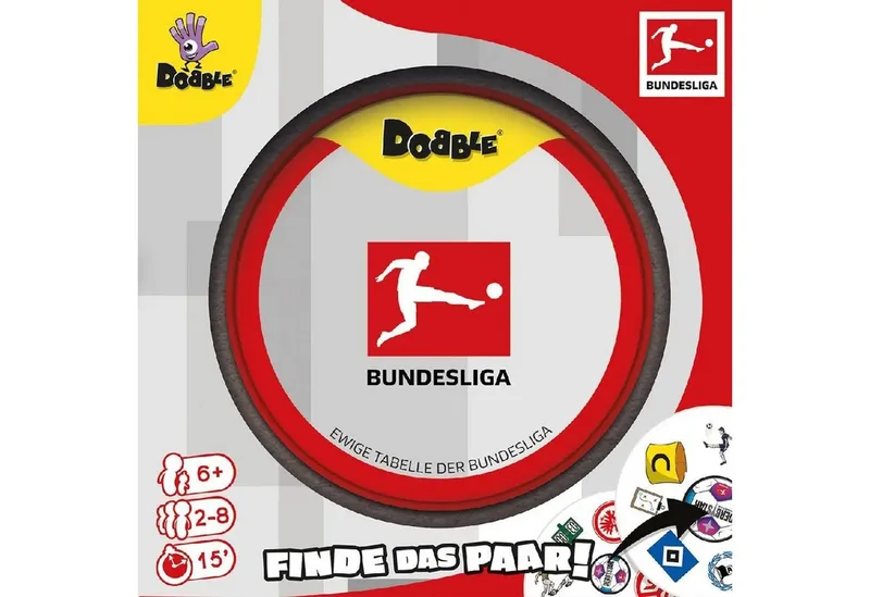 Spiel Dobble Bundesliga von Zygomatic – Schachtel