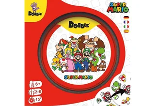 Asmodee Jeu De Société Dobble Super Mario Eco Sleeve Version Espagnole de Zygomatic – boîte 1 sur 3